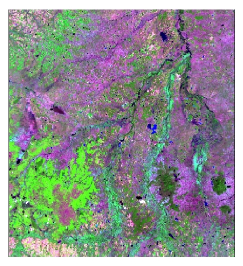 Landsat ETM: November 30, 2001